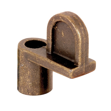 Prime-Line Diecast Zinc 5 in. Offset Window Screen Clip, Bronze, PK8 L 5832